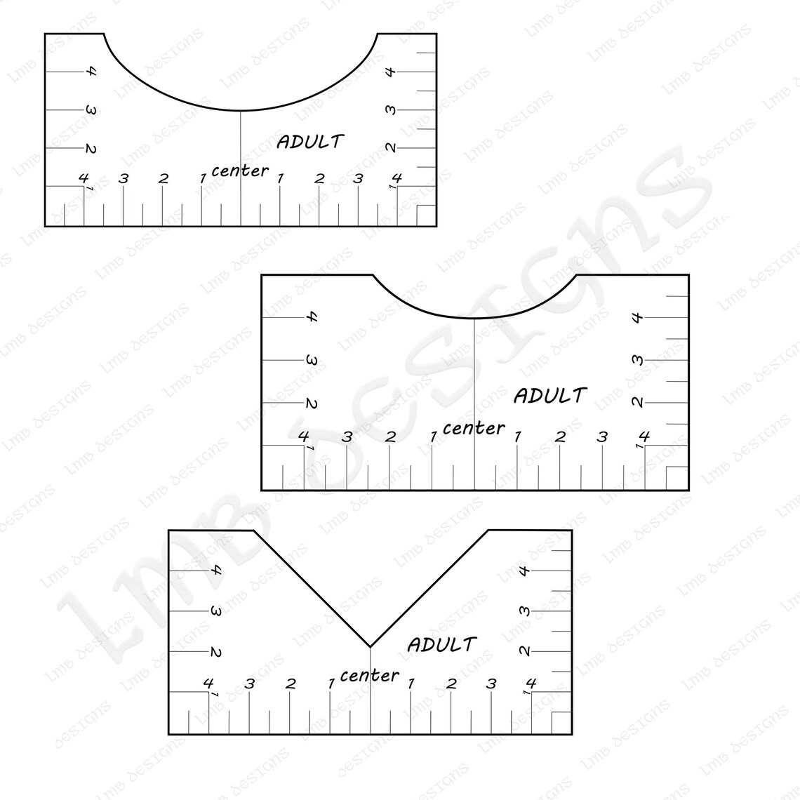 Download T-SHIRT ALIGNMENT BUNDLE adult 2 svg Tshirt Ruler Tshirt | Etsy