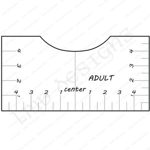 FERRAMENTA DE ALINHAMENTO DE T-SHIRT back svg, régua de camiseta, ferramenta de alinhamento de camiseta, guia de colocação de camisa, ferramenta de alinhamento de camiseta