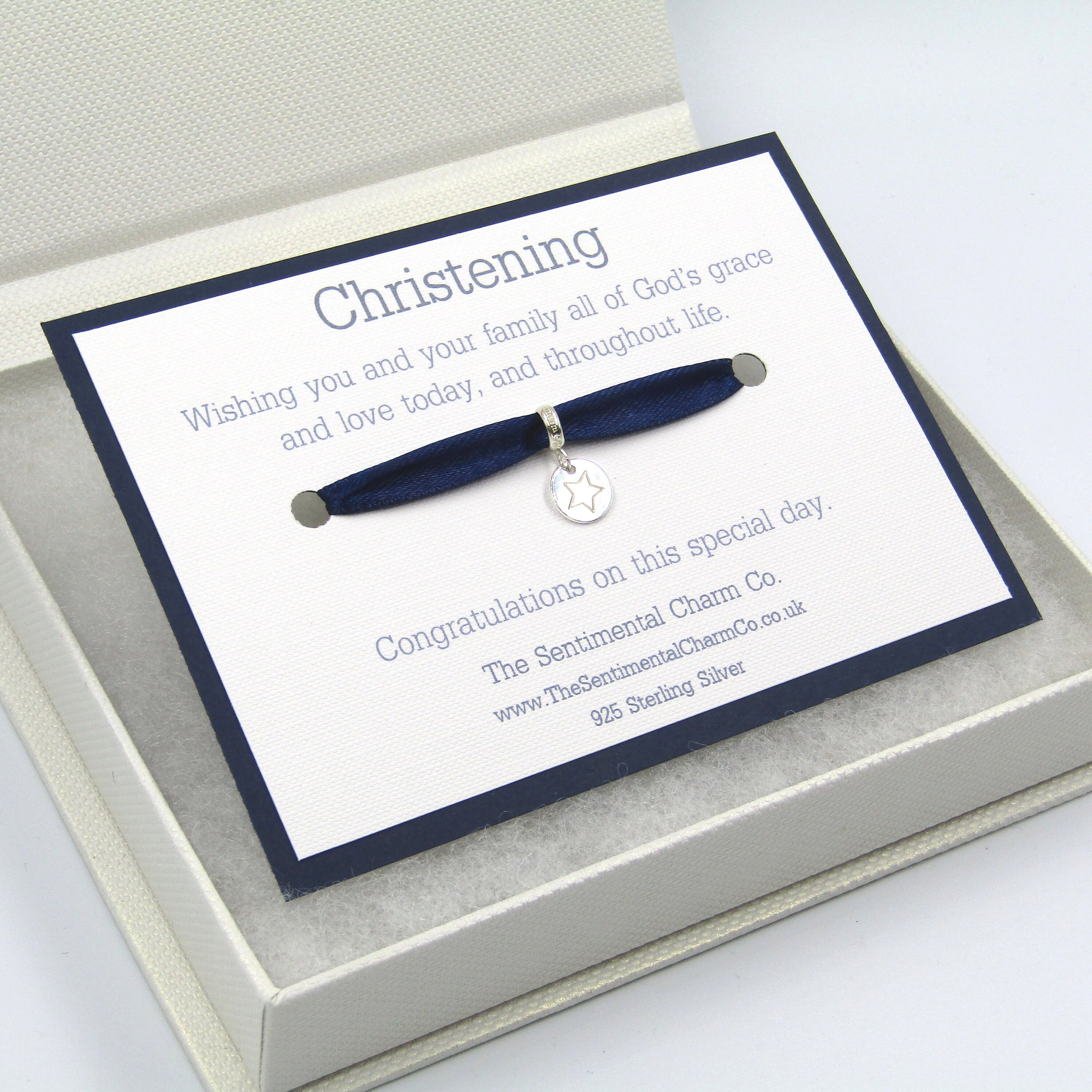 christening pandora charm