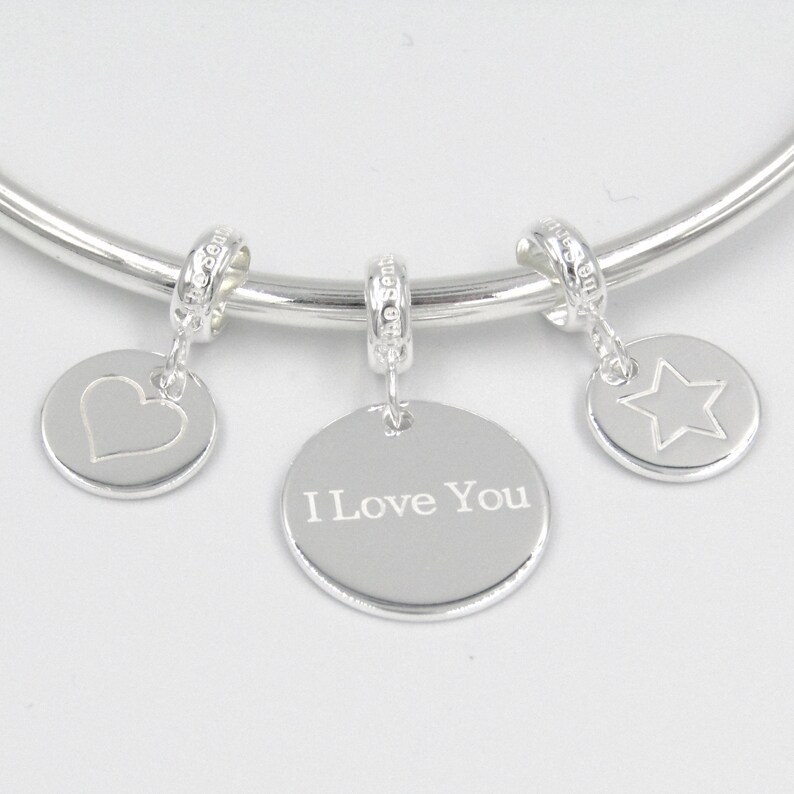 Plated Laugh Smile Quote Best Friend Gift Bead 0189 Soul Sister Pendant Charm Silver 925