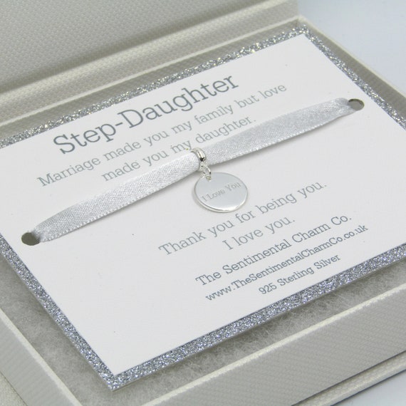 step daughter charm bracelet