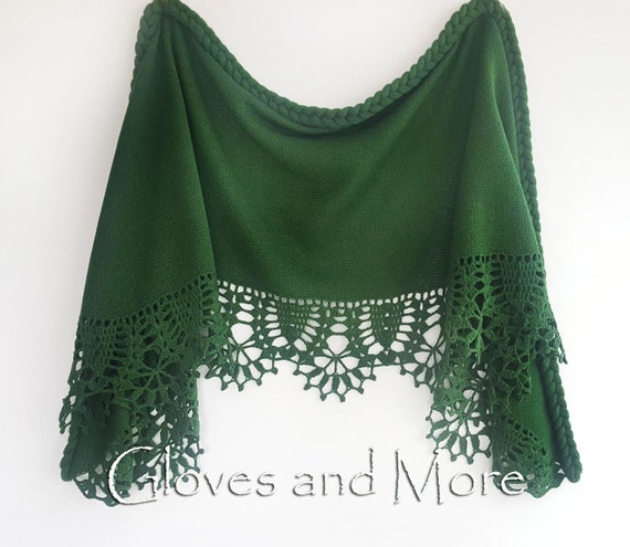 Green bridal shawl bridal cover up 
