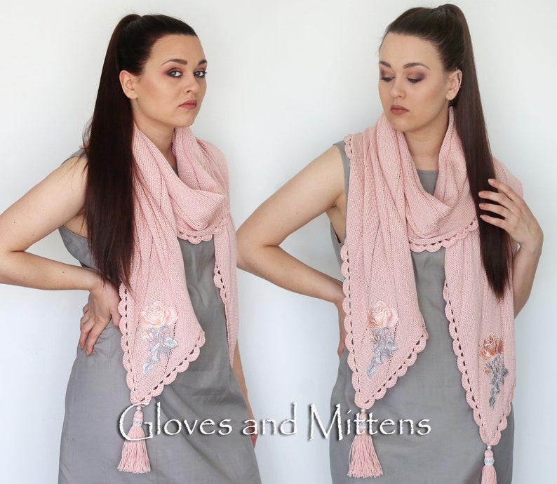 Bridesmaid Shawl Wedding Wrap Bridal Shawl Bridal Cover Up Wedding Bolero Bisque Knitted Shrug Peach Shawl Capelet Bridal Cape Shabby Chic