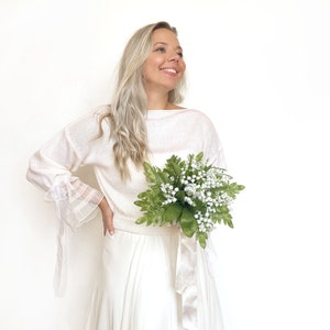 Ivory bridal sweater, ivory wedding jacket, ivory bridal jumper, wedding bolero, shrug, wedding sweater, shawl, stole, capelet, cape ivory.