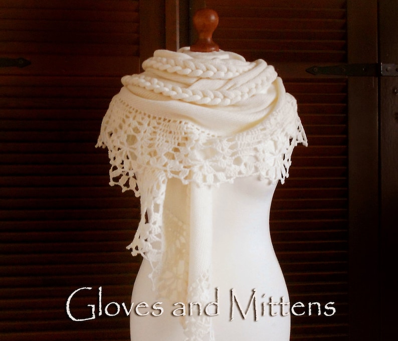 Elfenbein Hochzeit Wrap Braut Schal Braut Vertuschung | Etsy