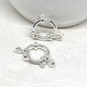 Edelstahl Federring Verschluss