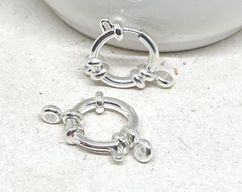 Stainless steel spring ring clasp