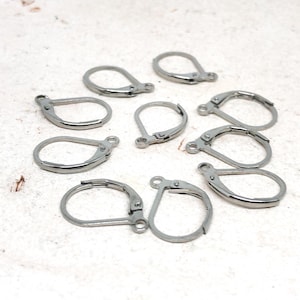 Ohrbrisuren aus Edelstahl, Edelstahl Ohrbrisuren, 5 Paar Ohrring Brisuren