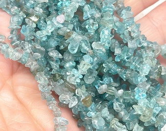Apatite Edelstein Perlen, Edelstein Perlen, Edelstein Splitter 3mm  - 8mm, Apatite Splitter, Apatite Chip, Nuggets