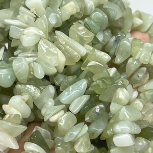 Serpentine Gemstone Beads, Gemstone Beads, Gemstone Chips 6 mm 12 mm Serpentine Chips, Serpentine Chip, Nuggets Serpentine image 2