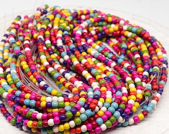100 Howlite Round Beads 4 mm Assorted Colors