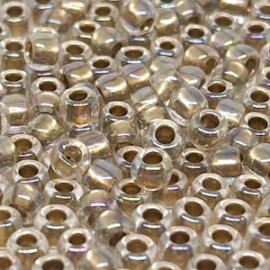 10 grams of TOHO seed beads 4 mm No. 994, 32EUR/100g