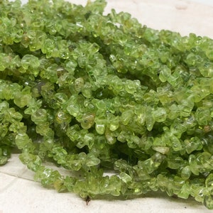 Peridot Gemstone Beads, Gemstone Chips 3 mm - 6 mm, Peridot Chips, Peridot Chips, Peridot Nuggets
