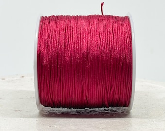 10 m macramé cord, red cord, decorative cord brick red, 0.20 Euro/meter