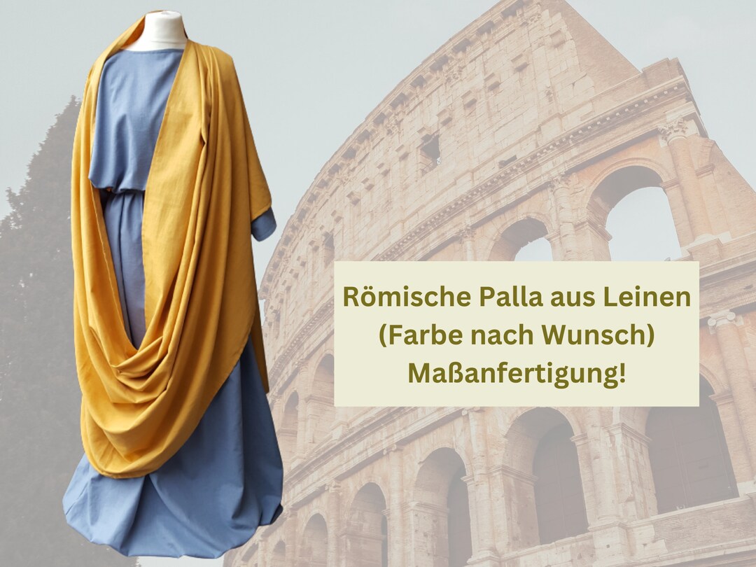 Palla Examples Rome Made-to-measure Palla Romans Made of Linen Hand-sewn or - Etsy UK