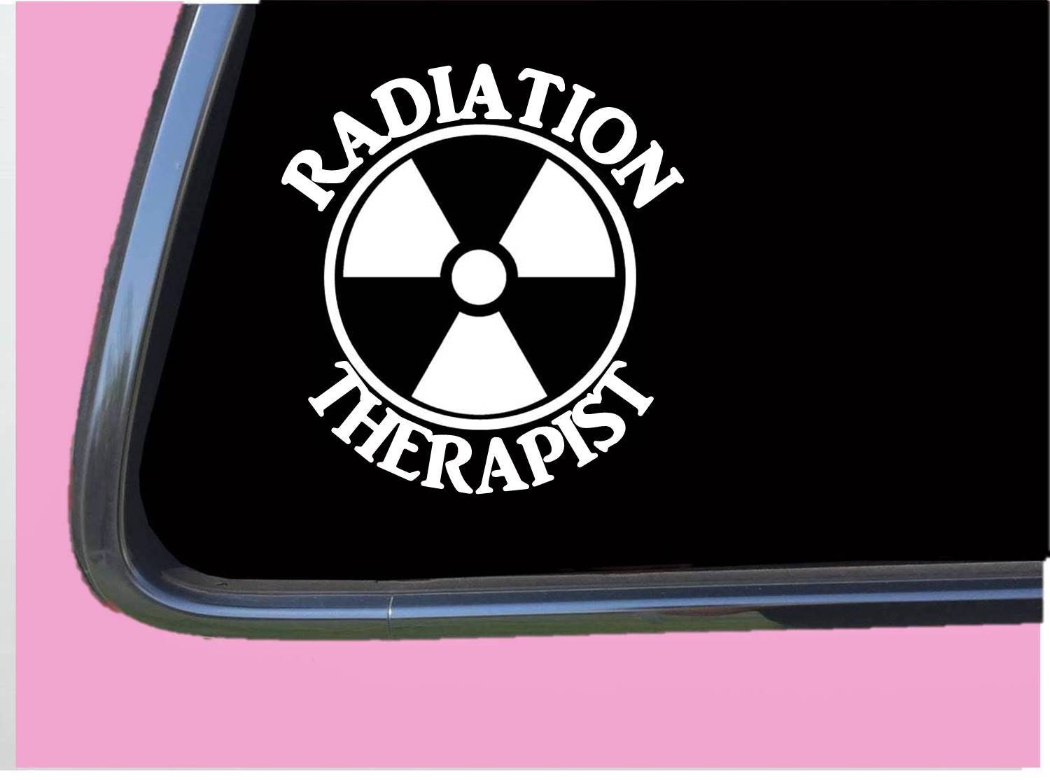 Radiation Therapist Sticker Symbol TP 1283 vinyl 6 Decal Etsy