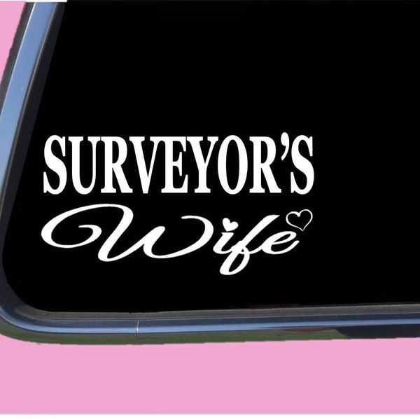 Surveyor Wife Decal Sticker TP 780 transit