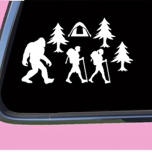 Bigfoot hiking TP 760 sticker sticker sasquatch squatch hiker