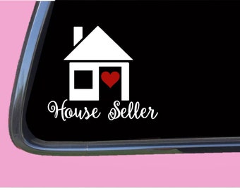 House Seller TP 730  Decal Sticker real estate agent sales auction closing