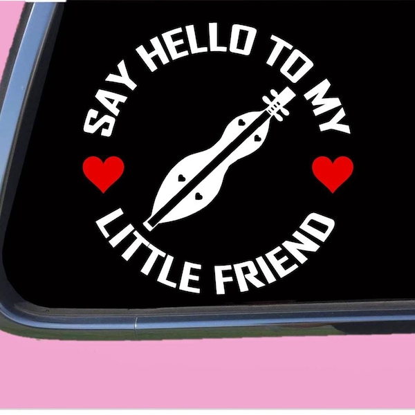 Dulcimer my Little Friend TP 1116 vinyl Decal Sticker mountain mt