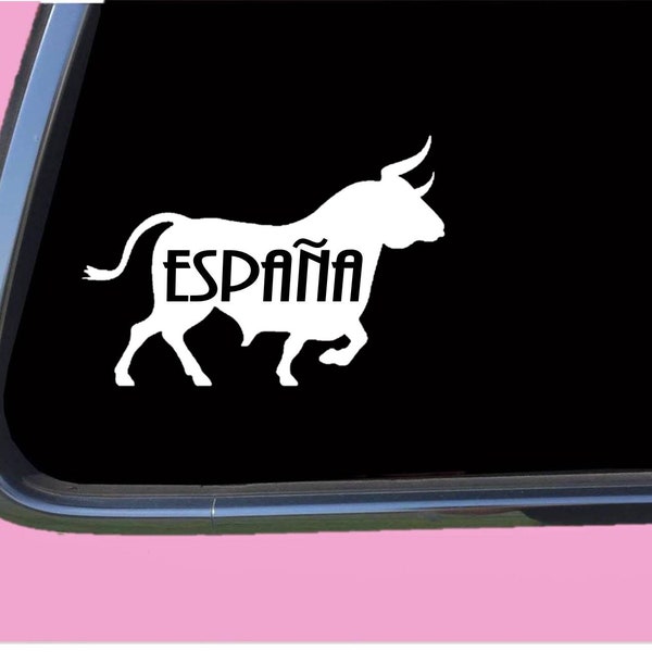Espana Spanish Bull TP 613 Sticker  Decal spain running of the bulls fighter