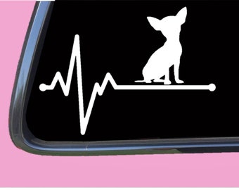Chihuahua Lifeline TP 204 vinyl  Decal Sticker