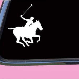 Polo Horse Sticker TP 1328 vinyl Decal pony