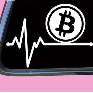 Bitcoin Lifeline TP 251 vinyl Decal Sticker crypto wallet coin currency base