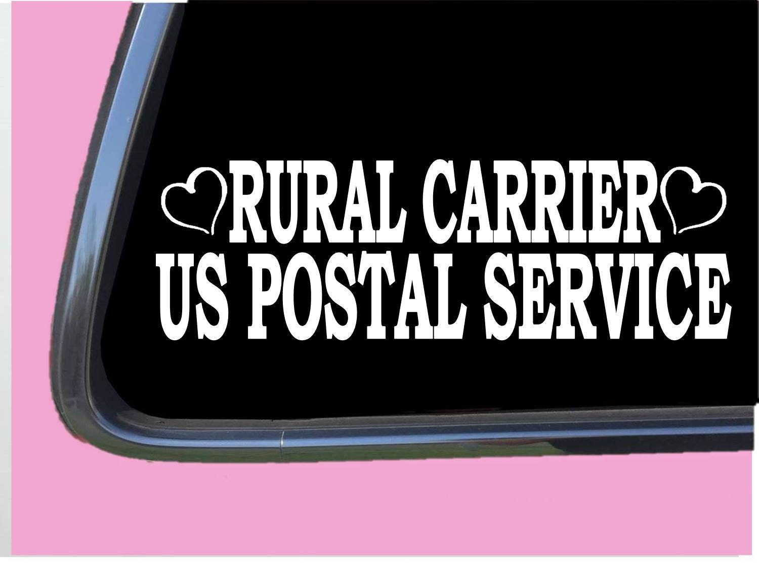 Rural Carrier OS 322 Decal Sticker Us Mailman Carrier Frequent