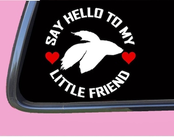 Adhesivo de vinilo para pecera Betta my Little Friend TP 1083