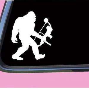 Bigfoot Bowhunting boog TP 1246 sticker sticker sasquatch bowhunting sticker bowhunting sticker pijl en boog boogschieten