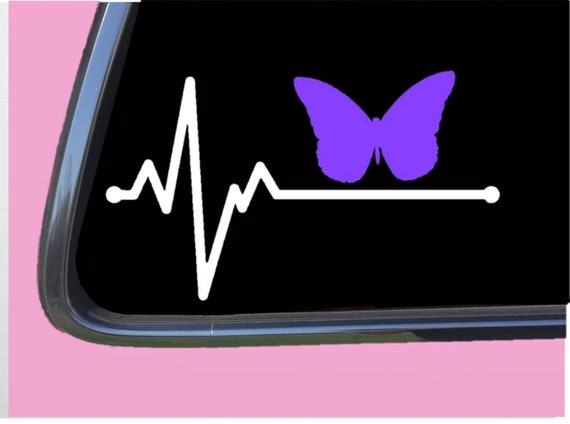 Lupus Awareness Butterfly Car Decal//Sticker