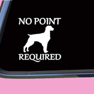 Brittany Spaniel No Point TP 1336 vinyl Decal Sticker bird dog vest