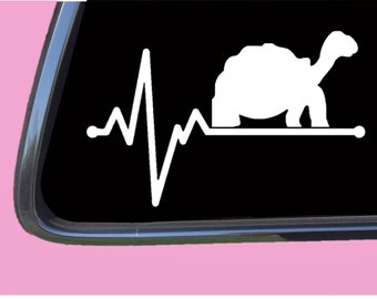 Tortoise Lifeline TP 233 vinyl Decal Sticker turtle terrarium rock food