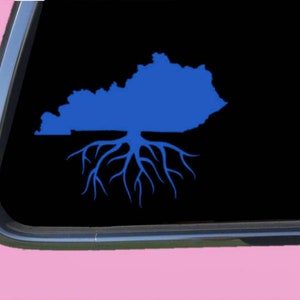 Kentucky Sticker Blue Roots TP 1295 vinyl  Decal state