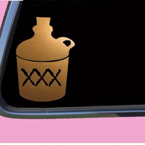 Moonshine Sticker Decal TP 1252 vinyl  jug Shiner still