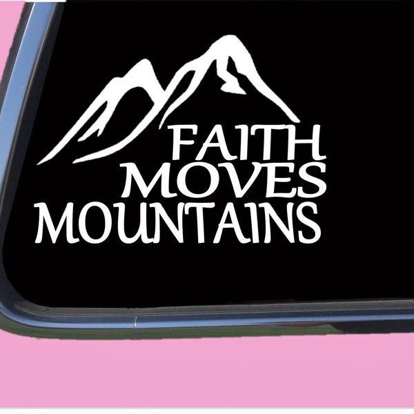 Faith Decal Etsy