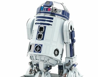 Full Colour Craft Star Wars Metal Model Kit 3d Puzzle Gadget Gift Mens R2D2 R2-D2 Earth