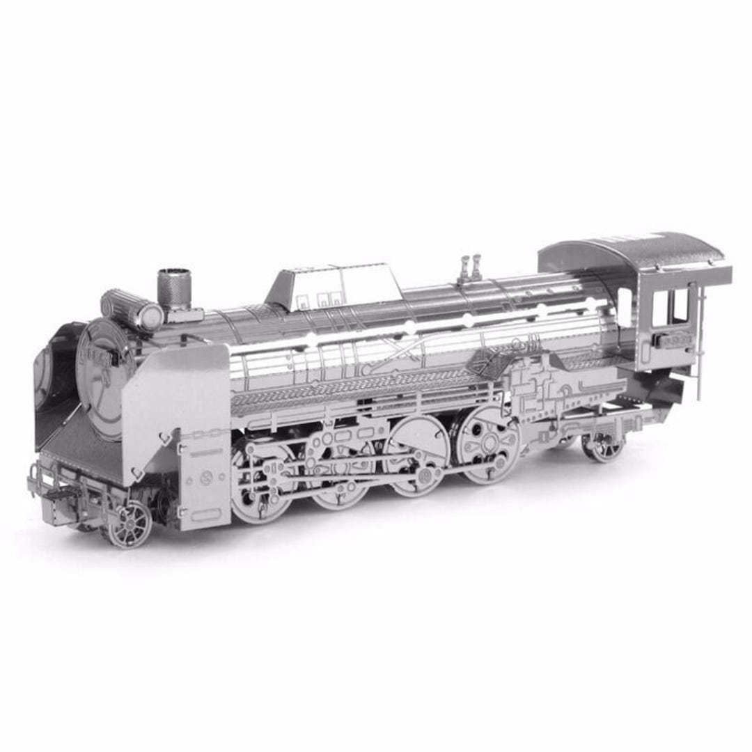 Steam Locomotive Train Vehicles Craft Metal Model Kit 3d Puzzle Gadget ...