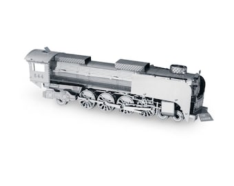 Vehicles Trains 844 Locomotive Craft Metal Model Kit 3d Puzzle Gadget Fathers Valentines Day Gift idea Men Earth