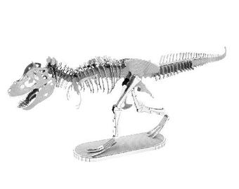 Dinosaurus Tyrannosaurus Rex Skelet Craft Metal Model Kit 3D-puzzel Gadget Vaders Valentijnsdag Cadeau Idee Mannen
