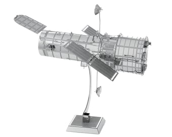 Hubble Space Telescope Craft Metal Model Kit 3d Puzzle Gadget Fathers Valentines Day Gift idea Men Earth