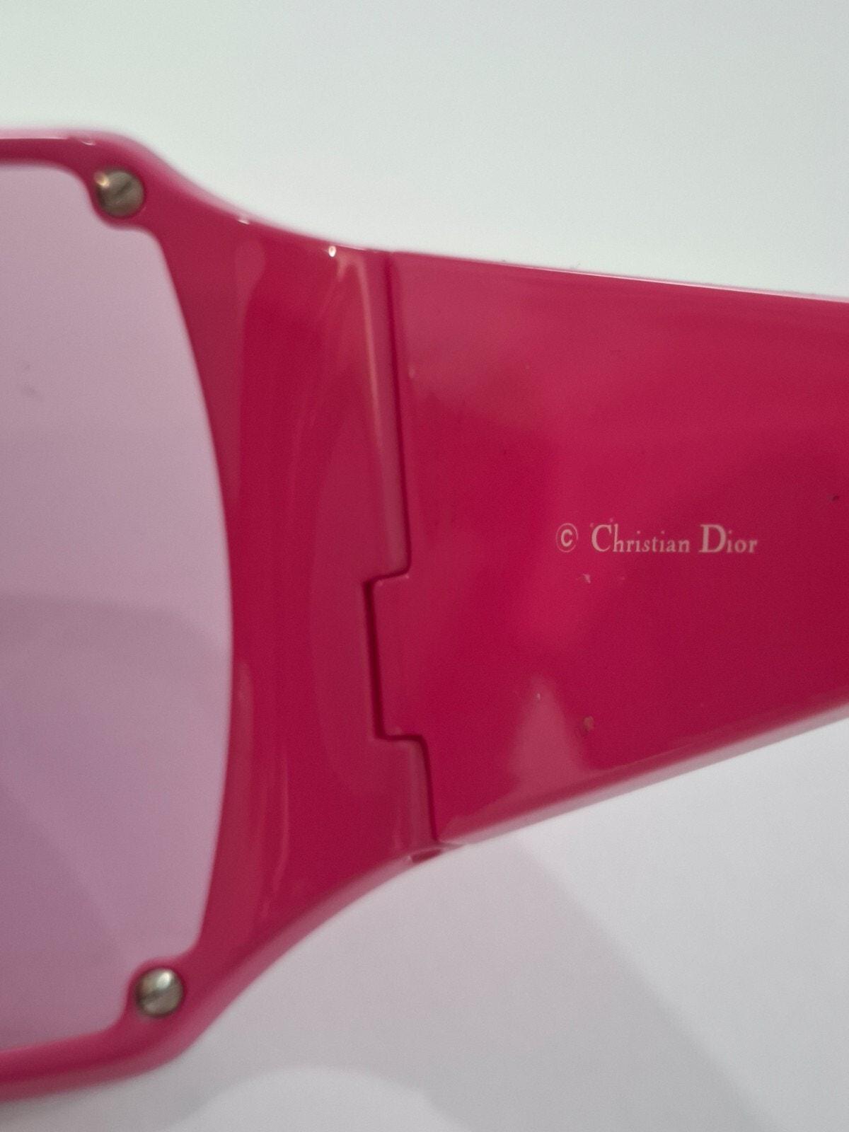 ULTRA RARE Pink vintage y2k DIOR OVERSHINE Oversized Sunglasses Oversized sunglasses Dior Pink in Plastic - 56664600 main image 4
