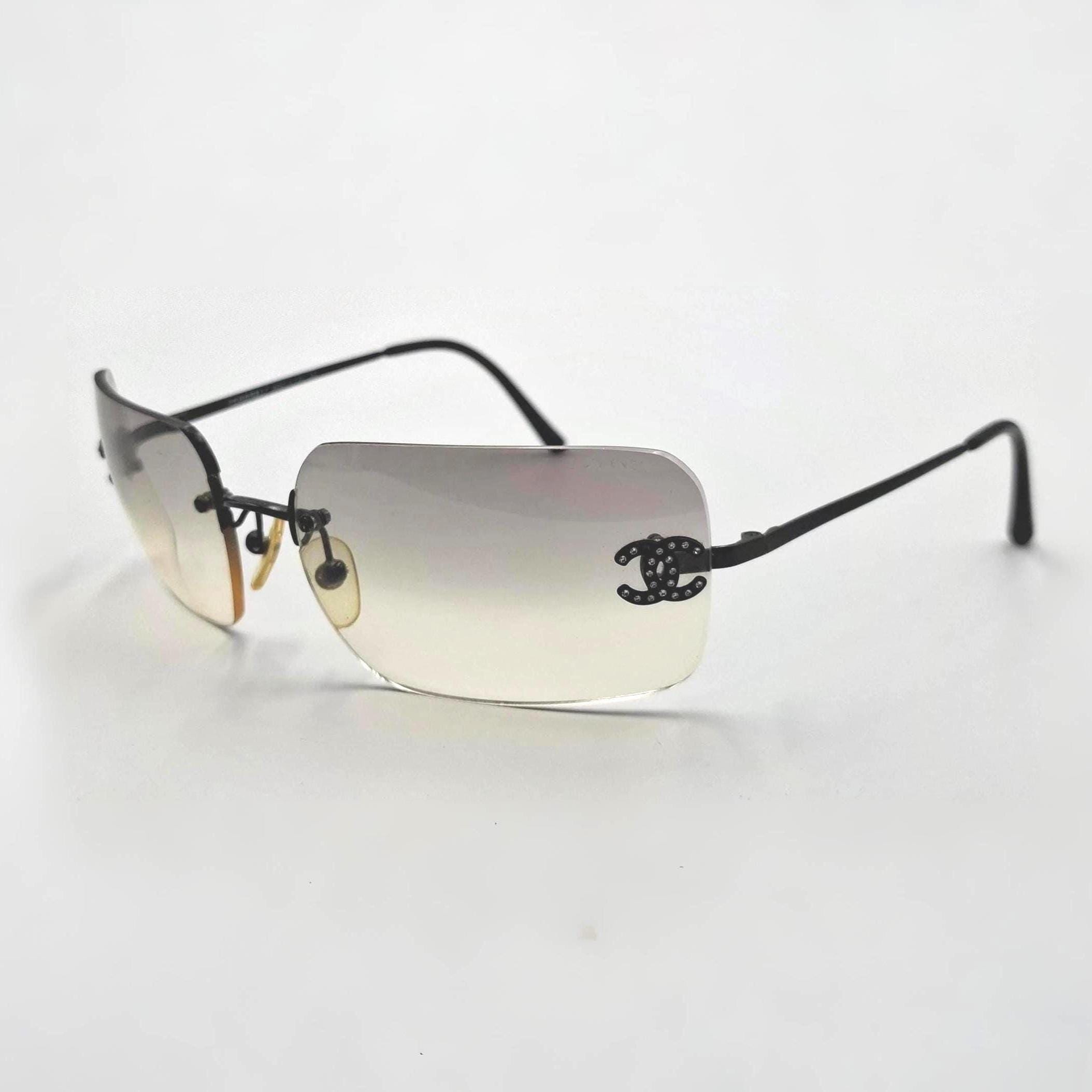 Vintage Chanel Gradient Sunglasses - Etsy display picture 3