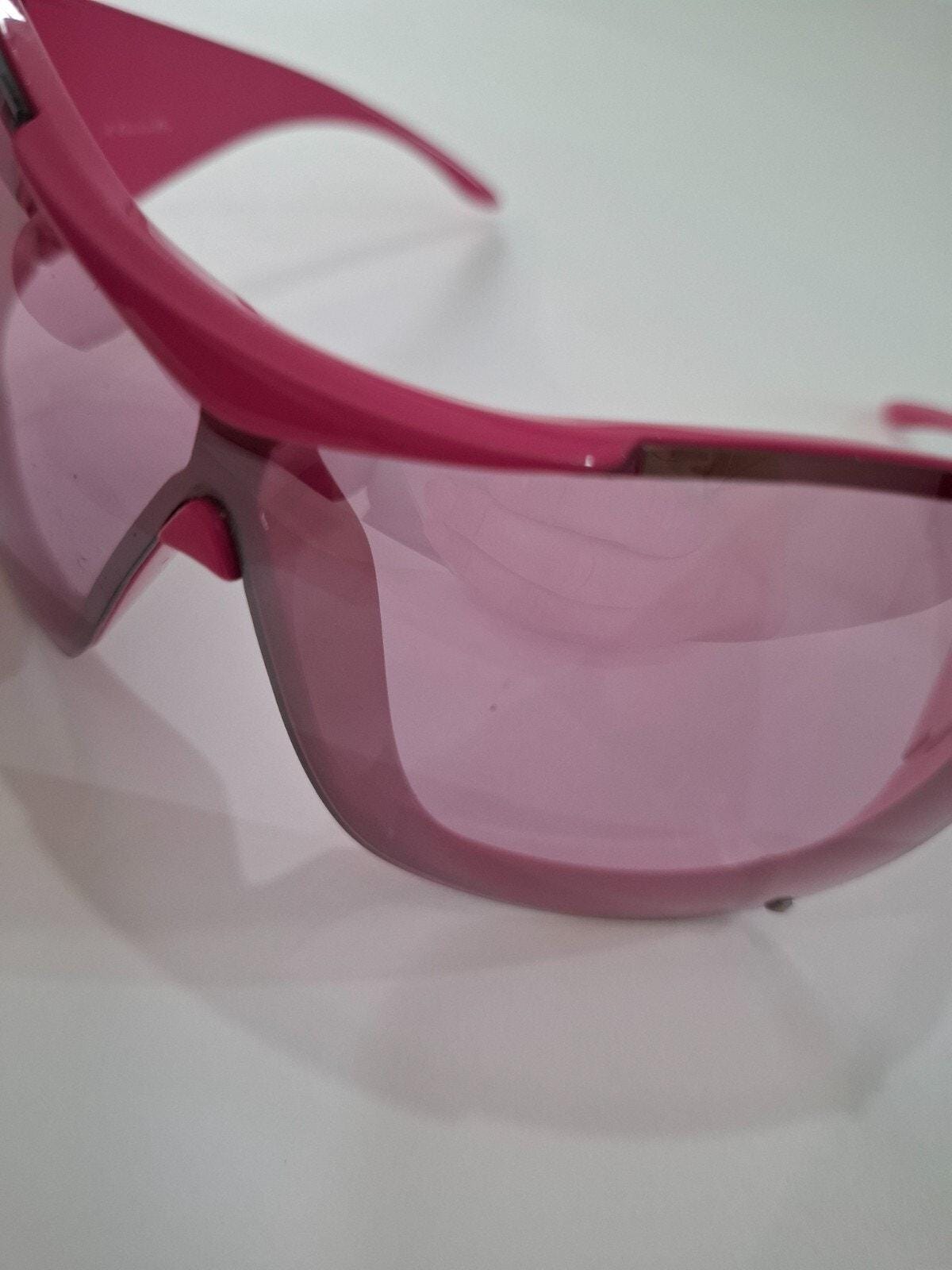 Vintage Y2K Dior Overshine 1 N5WSZ Pink Shield Sunglasses  display picture 3