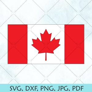 Canada Flag SVG / Canada SVG / Happy Canada Day SVG / Oh Canada png / Cut File for Cricut Silhouette and Brother