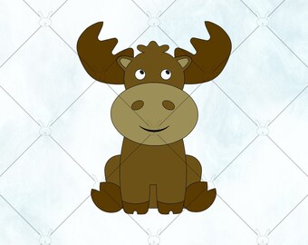 Download Baby Moose Svg Etsy