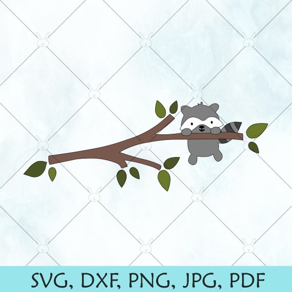 Download Baby Raccoon Svg Raccoon Svg Baby Raccoon Silhouette Etsy