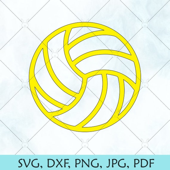 Download Volleyball Svg Court Sports Svg Volleyball Silhouette Etsy