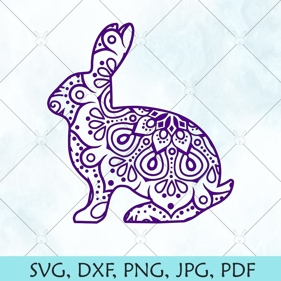 Free Free Bunny Mandala Svg 414 SVG PNG EPS DXF File